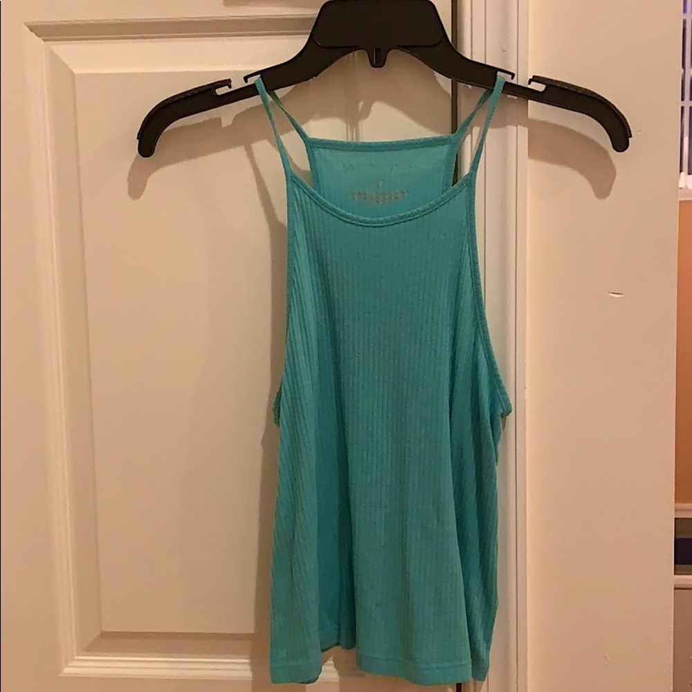 Teal tank top